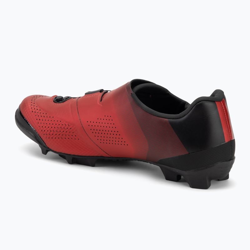 Men's MTB cycling shoes Shimano SH-XC702 red 3