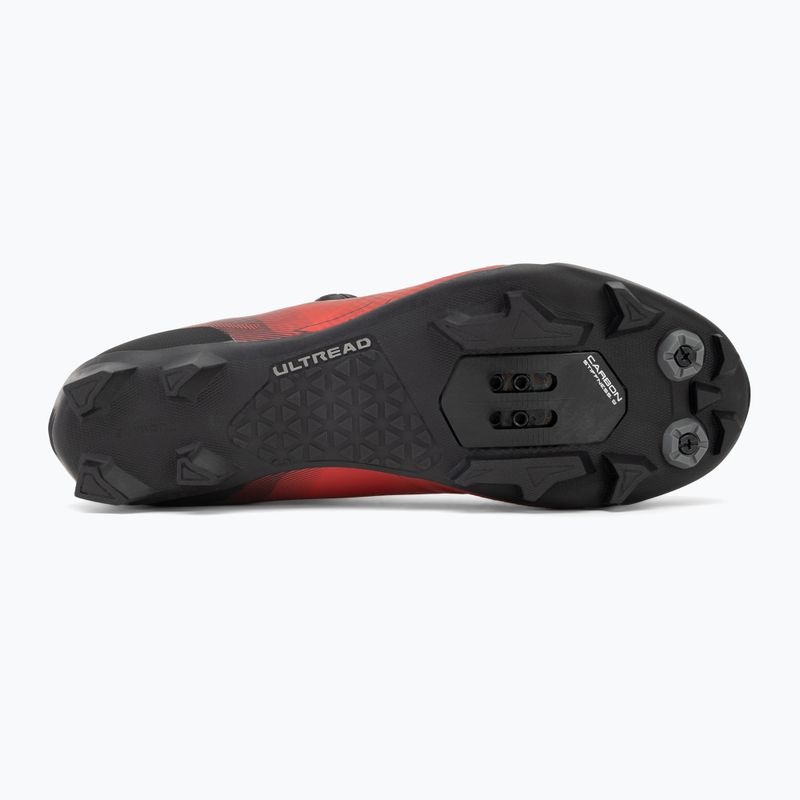 Men's MTB cycling shoes Shimano SH-XC702 red 4