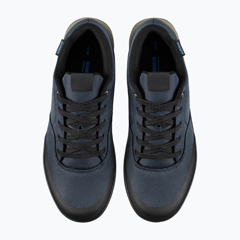 Men's cycling platform shoes Shimano SH-GF400 dark blue 11