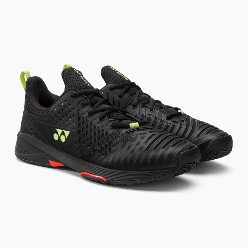 YONEX men's tennis shoes Sonicage 3 black STMSON32 4