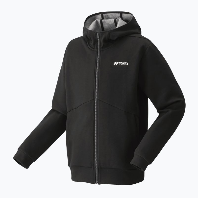 Men's YONEX Full Hoodie Tennis Buzzer Black CAJ501313B