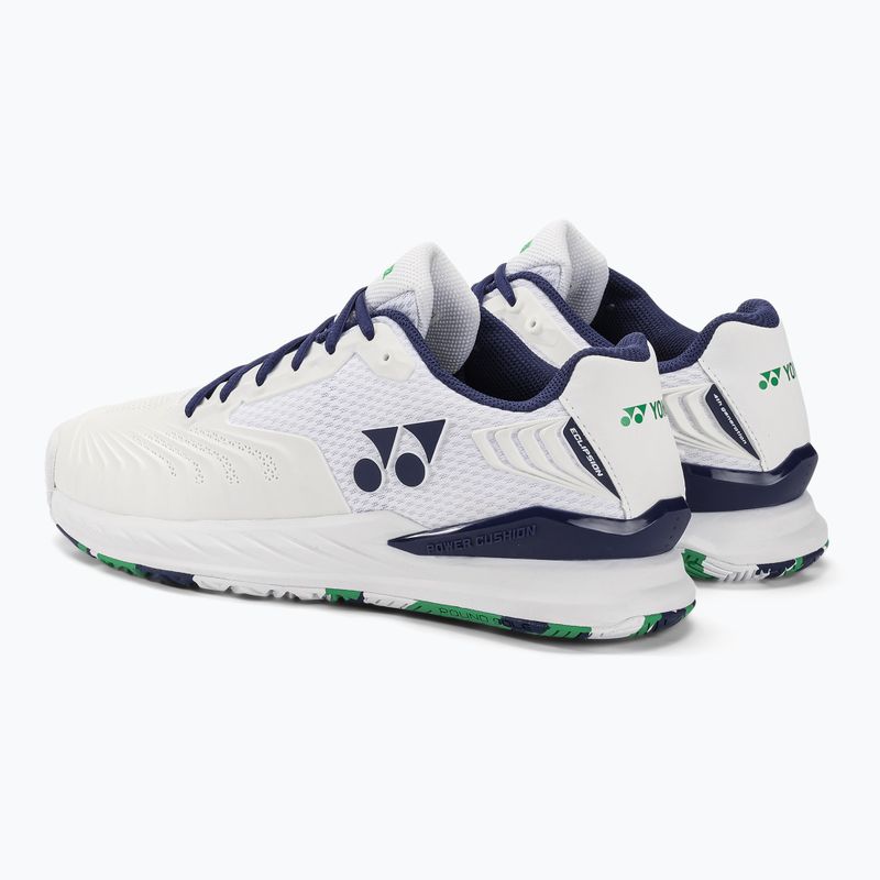 Men's tennis shoes YONEX SHT Eclipson 4 white/aloe 3