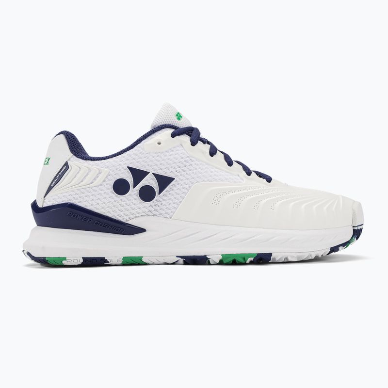 Women's tennis shoes YONEX Power Cushion Eclipson 4 white/aloe 2