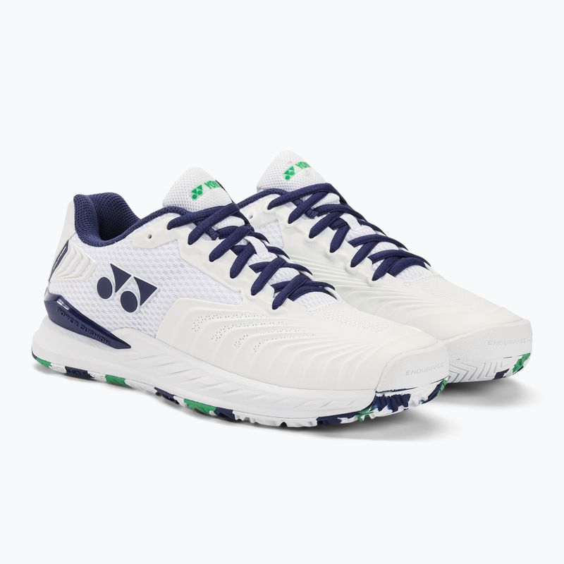 Women's tennis shoes YONEX Power Cushion Eclipson 4 white/aloe 4