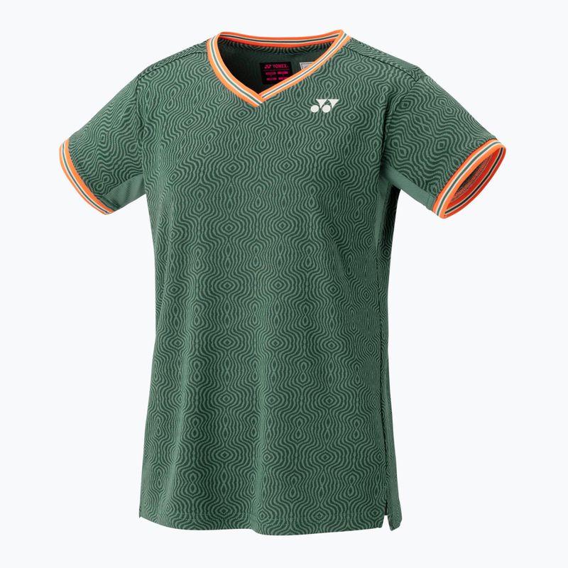 Women's tennis shirt YONEX 20758 Roland Garros Crew Neck olive