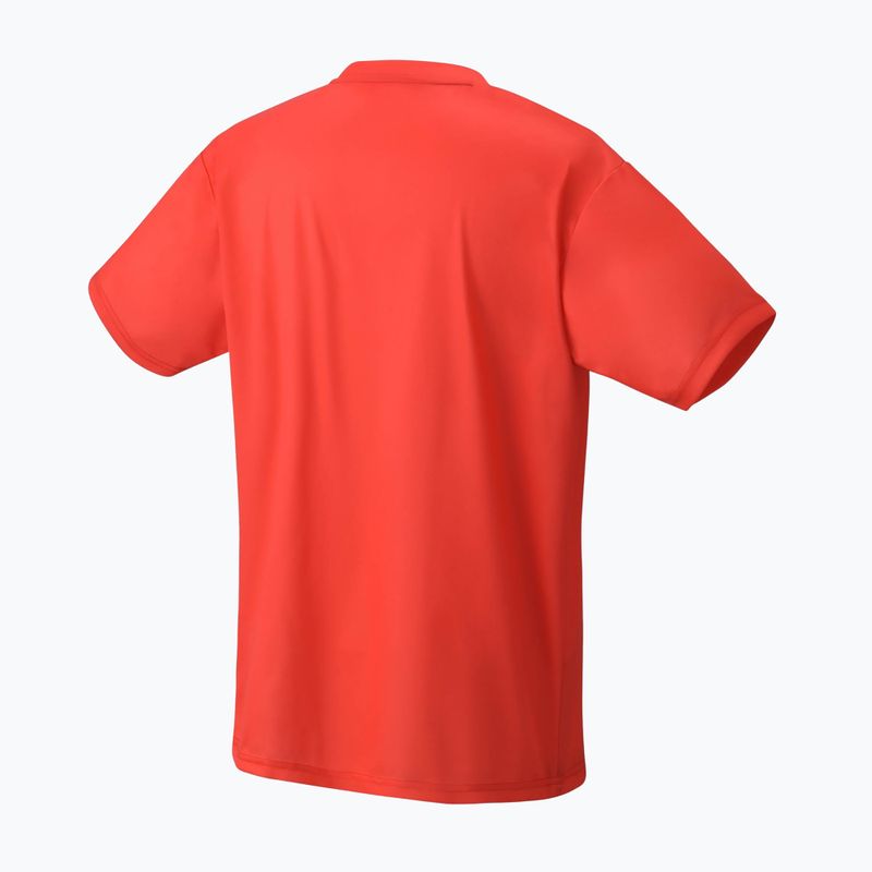 Men's tennis shirt YONEX 0045 Practice pearl red 2