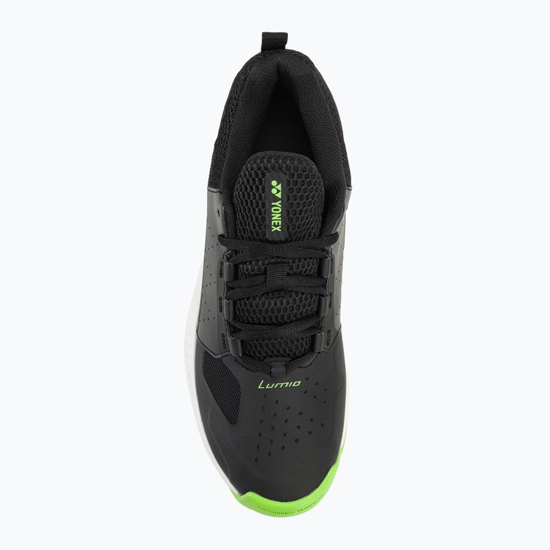Men's tennis shoes YONEX Lumio 4 black/lime green 6