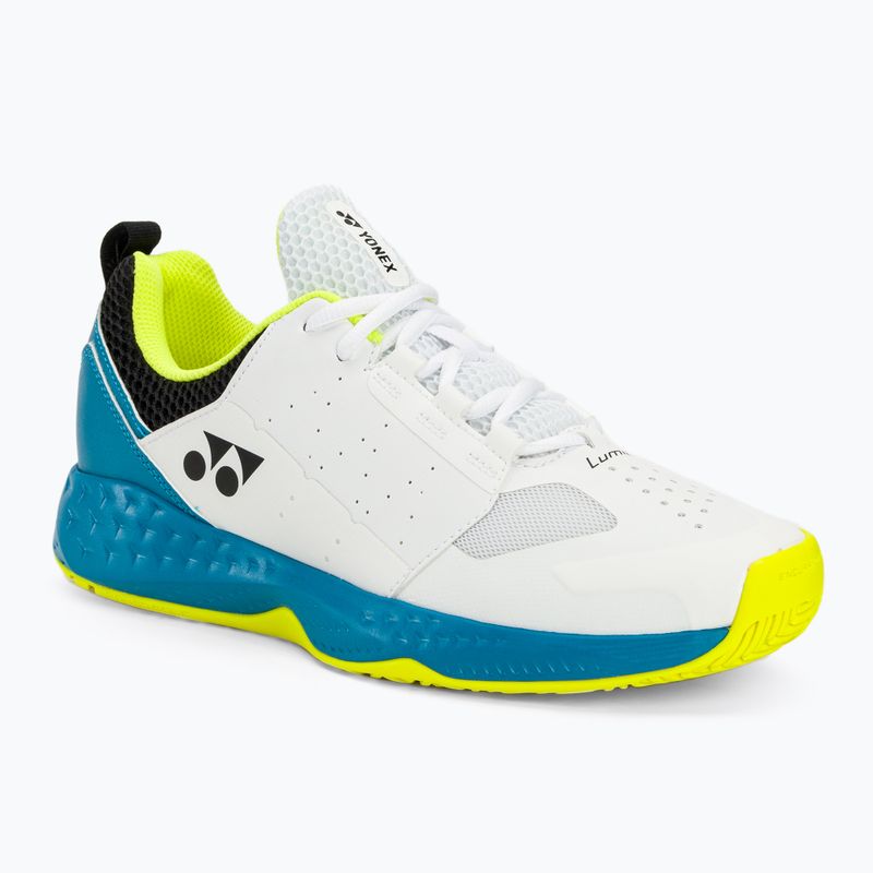 Men's tennis shoes YONEX Lumio 4 white/ocean blue