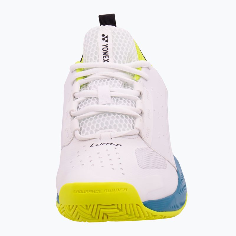 Men's tennis shoes YONEX Lumio 4 white/ocean blue 7