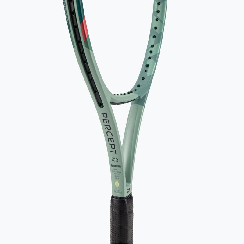 YONEX Percept 100 olive green tennis racket 4