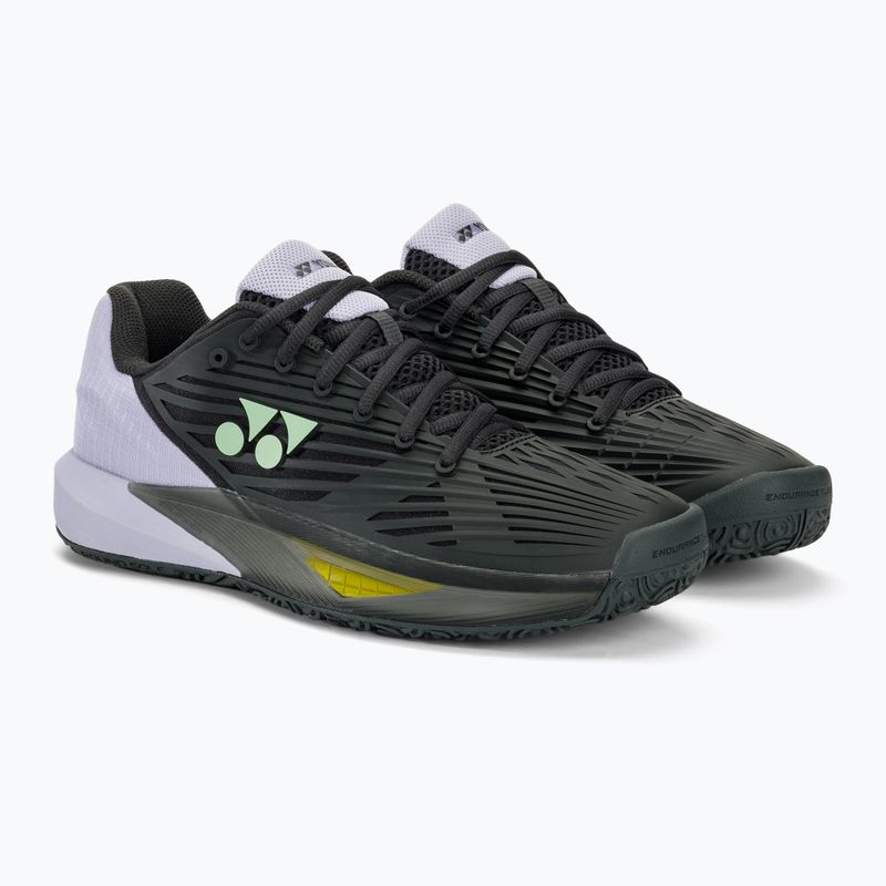 YONEX Eclipson 5 CL men's tennis shoes black/purple 4