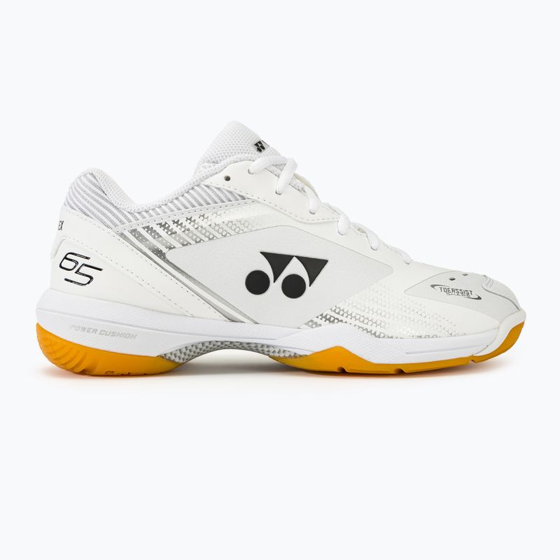Women's badminton shoes YONEX Power Cushion 65 Z3 white 2