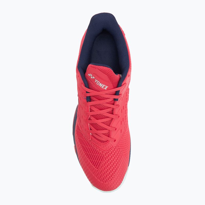 Men's tennis shoes YONEX Power Cushion Ad-Accel sunsed red 5