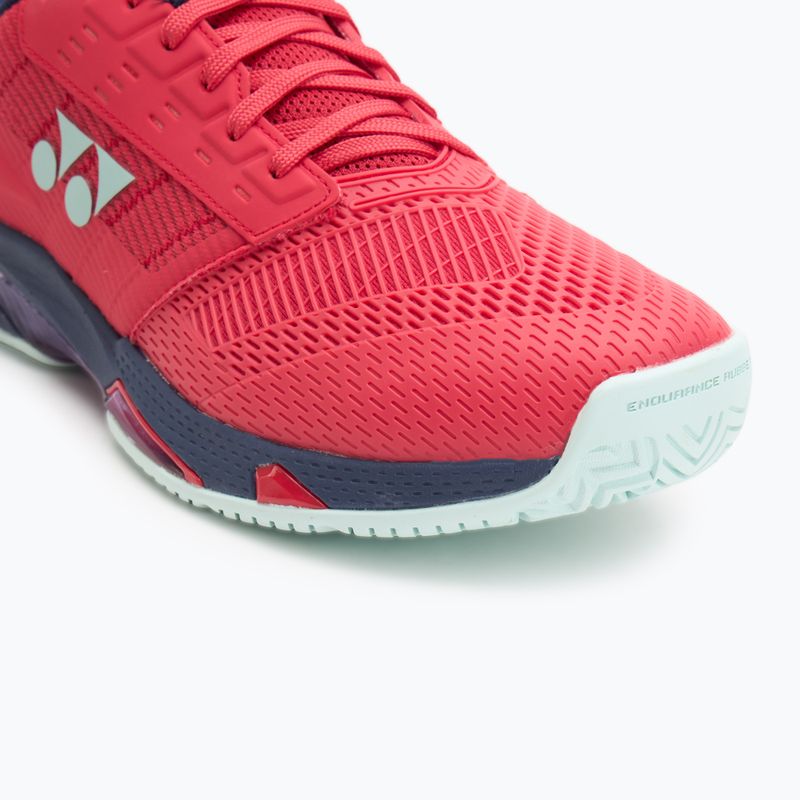 Men's tennis shoes YONEX Power Cushion Ad-Accel sunsed red 7
