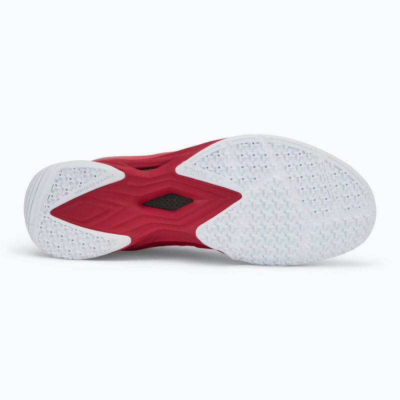 Men's badminton shoes YONEX Aerus Z2 ruby red 4