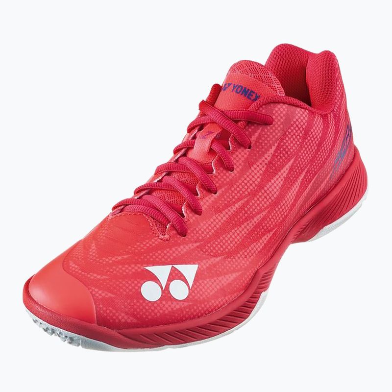 Men's badminton shoes YONEX Aerus Z2 ruby red 8