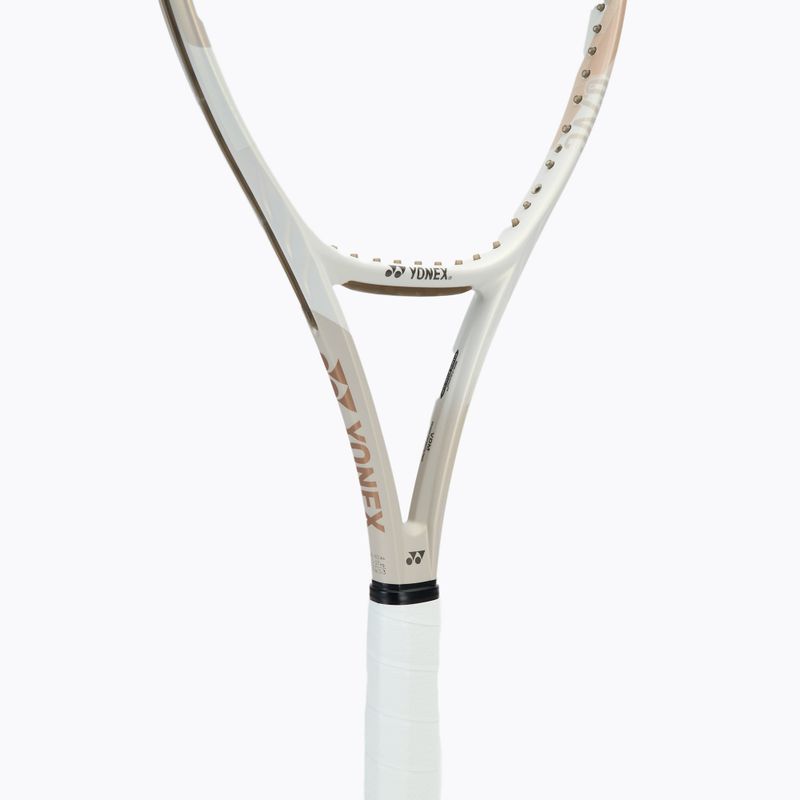 Tennis racket YONEX Vcore 98 sand beige 4
