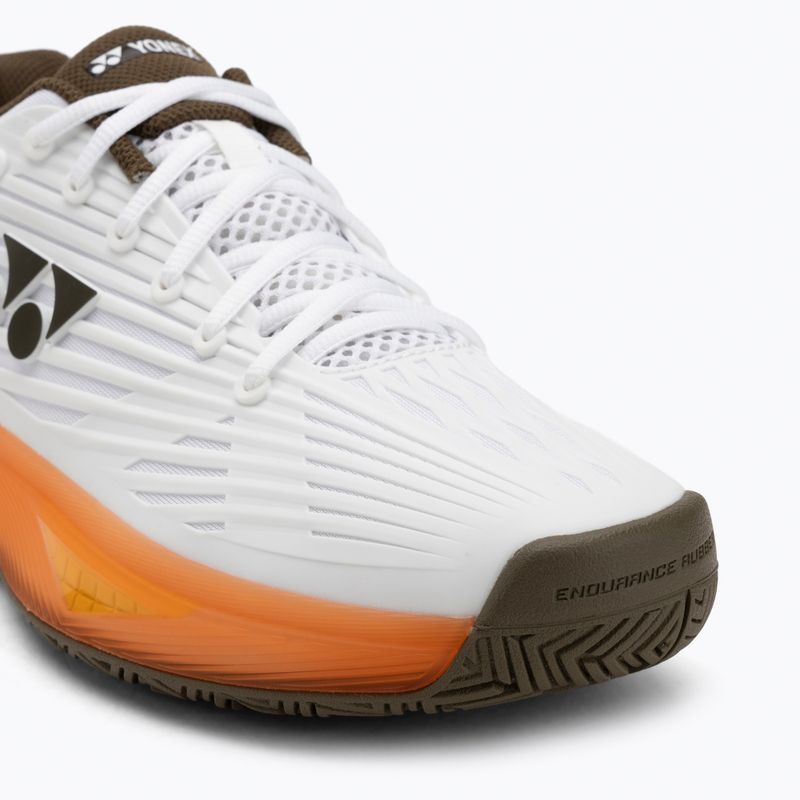 Men's tennis shoes YONEX Eclipson 5 white/brown 7