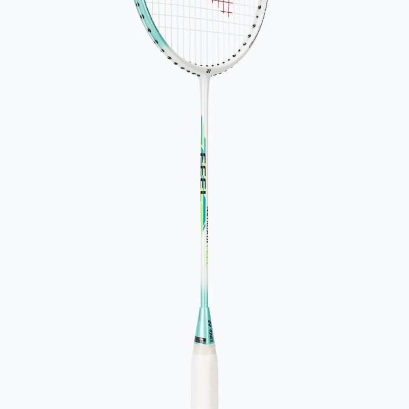 Badminton racket YONEX Astrox 01 Feel 2025 white/ mint 4