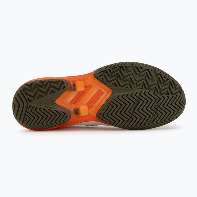 Women's tennis shoes YONEX Power Cushion Ad-Accel white/orange 4