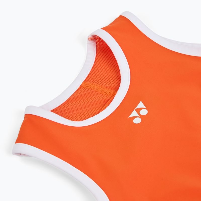 Women's tennis shirt YONEX 16852 Practice In cyber orange 5