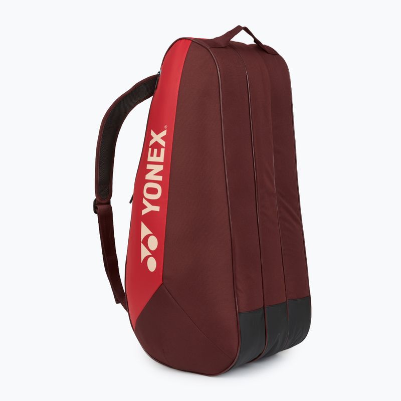 Tennis bag YONEX 42529 Team Racquet Bag 9 pcs ruby red 5