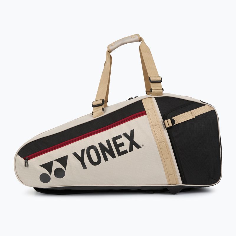 Tennis bag YONEX 726212 Gearlogic Racket Bag 12 pcs beige 3