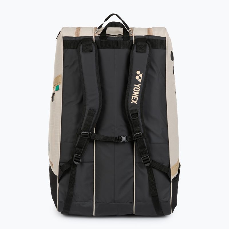 Tennis bag YONEX 726212 Gearlogic Racket Bag 12 pcs beige 6