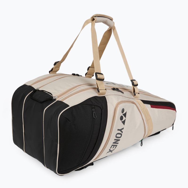 Tennis bag YONEX 72629 Gearlogic Racket Bag 9 pcs beige 4