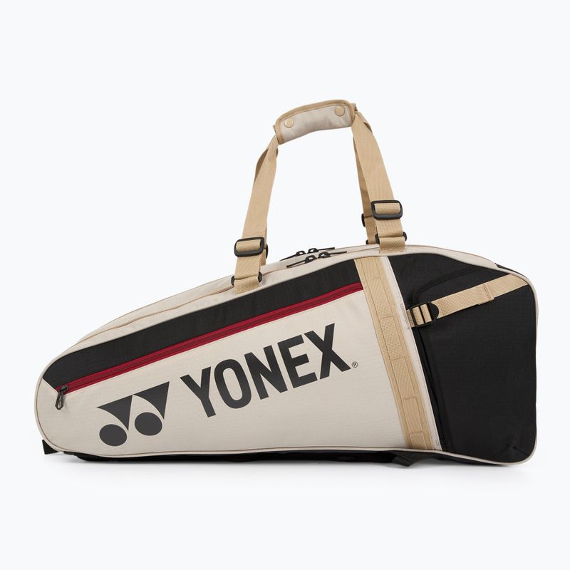 Tennis bag YONEX 72626 Gearlogic Racket Bag 6 pcs beige 3