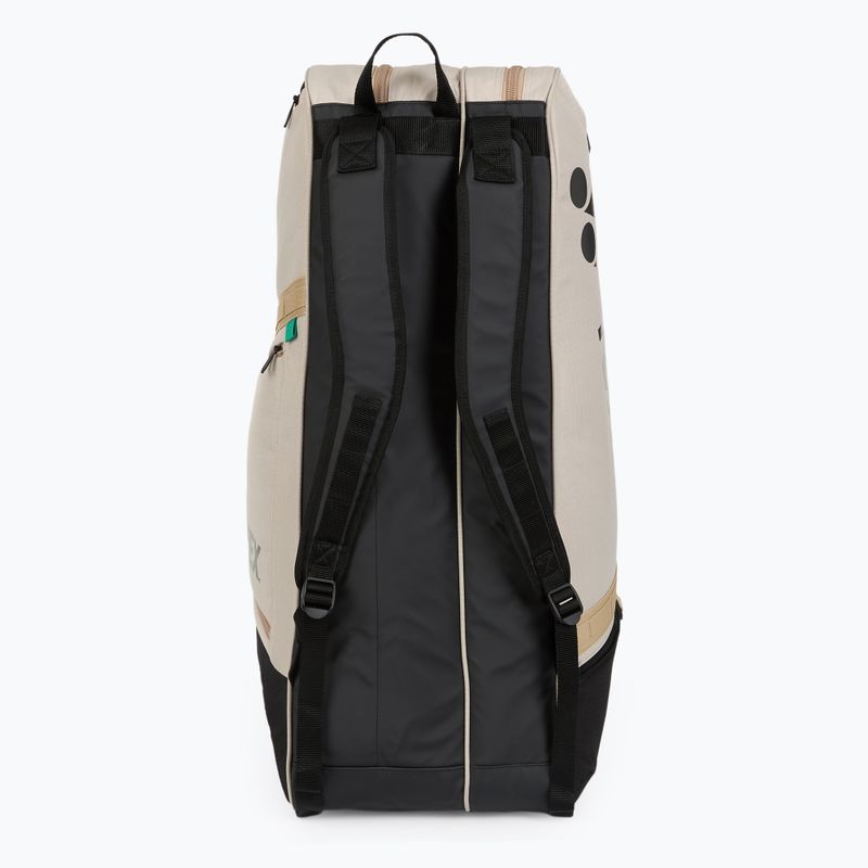 Tennis bag YONEX 72626 Gearlogic Racket Bag 6 pcs beige 6