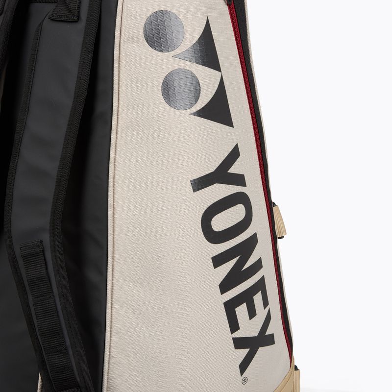 Tennis bag YONEX 72626 Gearlogic Racket Bag 6 pcs beige 8