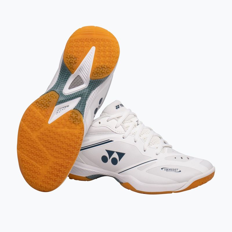 Women's badminton shoes Yonex Power Cushion 65 Z4 white 4