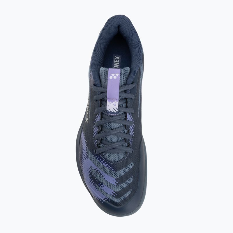 Women's badminton shoes YONEX Cascade Accel 2 Wide purple 5