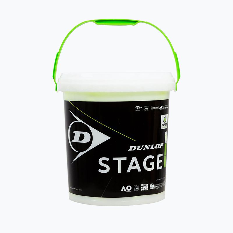 Dunlop Stage 1 children's tennis balls 60 pcs green 601342