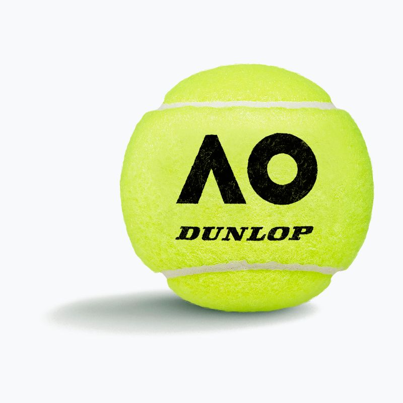 Dunlop Australian Open 4B tennis balls 4 pcs green. 2