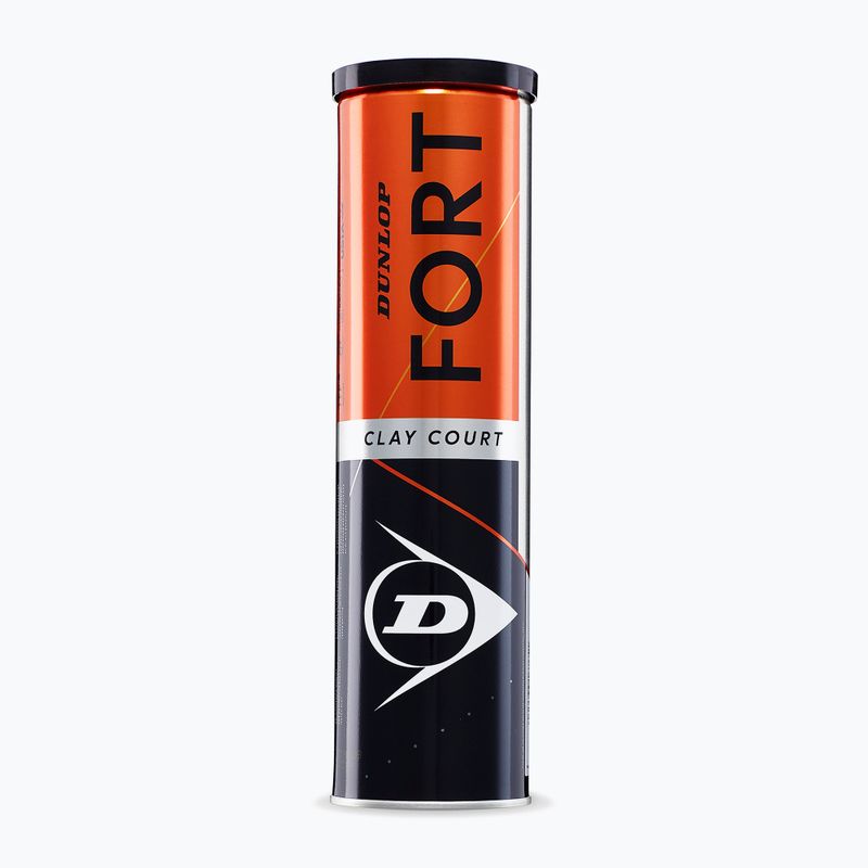 Dunlop Fort Clay Court 4B 2025 tennis balls 2