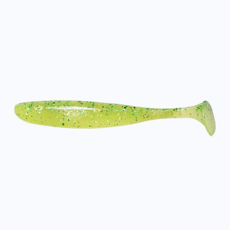 Keitech Easy Shiner 2 piece chartreuse lime shad rubber lure 4560262635915