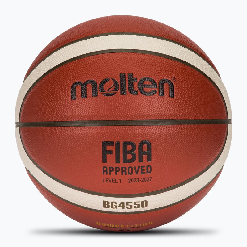 Basketball Molten B7G4550 FIBA brown size 7