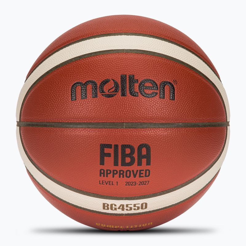 Basketball Molten B6G4550 FIBA brown size 6