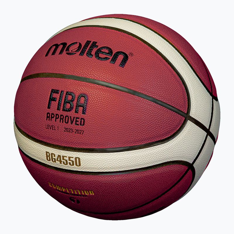 Basketball Molten B7G4050 FIBA brown size 7 2