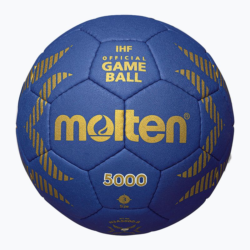 Handball Molten H2A5000-B IHF OFFICIAL BALL blue size 2 3
