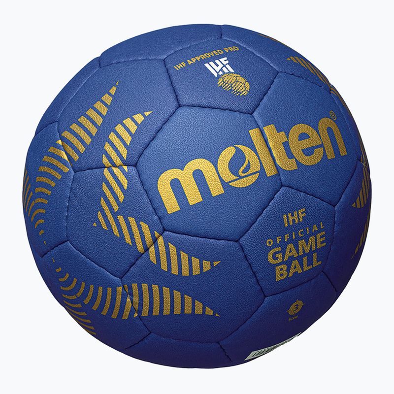 Handball Molten H2A5000-B IHF OFFICIAL BALL blue size 2 4