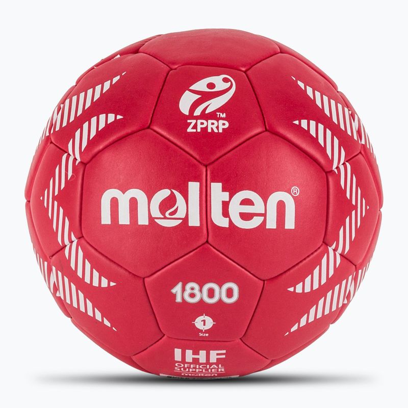 Handball Molten H1A1800-PL red size 1