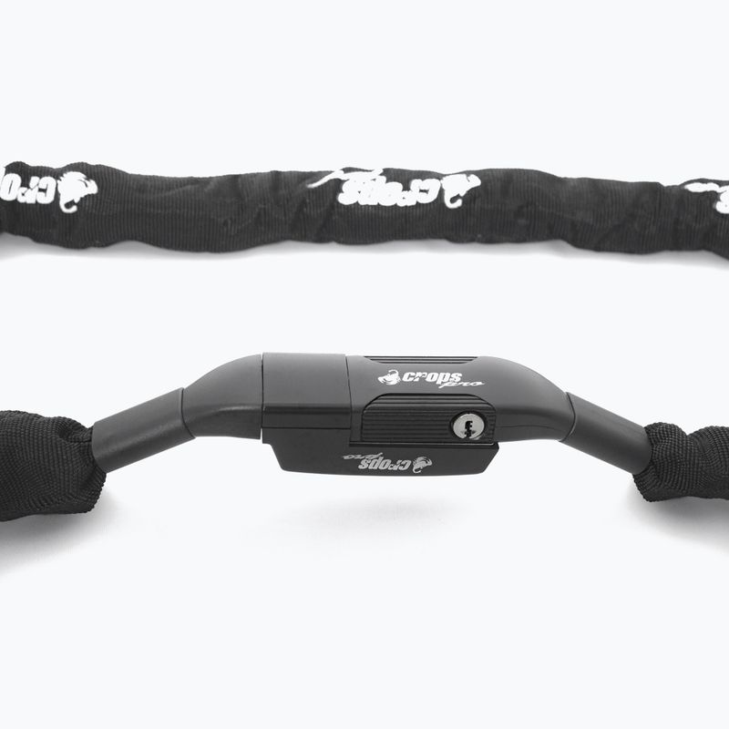 Crops bike lock K4-88 black CP-K4-88-AL-01 2
