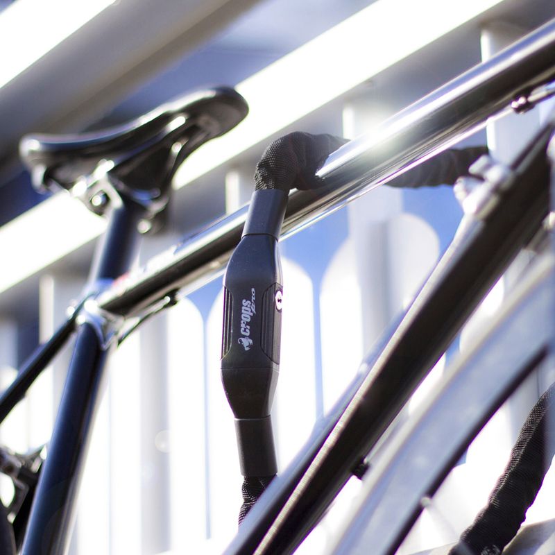 Crops bike lock K4-88 black CP-K4-88-AL-01 4