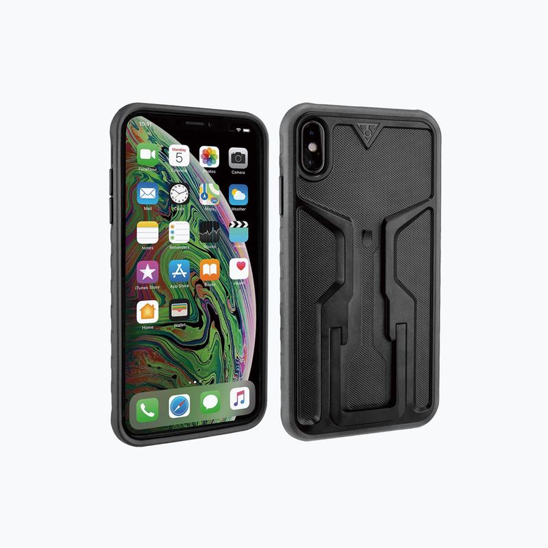 Case with handle Topeak Ridecase For Iphone Xs Max black T-TT9858BG