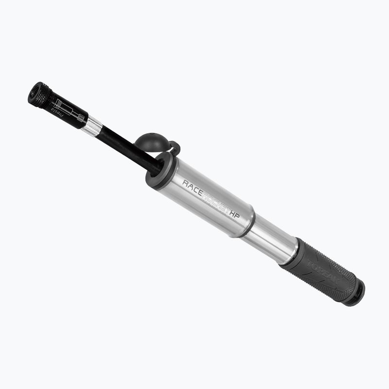 Topeak RaceRocket HP bicycle pump silver 2