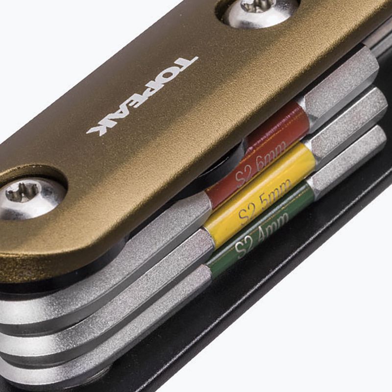 Topeak Hex Combo bike spanner brown T-TT2558 4