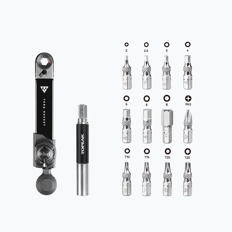Topeak Torq Rocket Mini Ex torque spanner 2-10Nm 2
